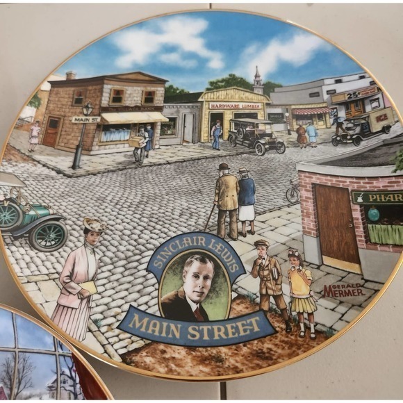 Set of 5 Porcelaine Etienne Collector‎ Plates American Classics - Picture 6 of 11